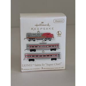 Hallmark Lionel Santa Fe Super Chief Keepsake Miniature Die-Cast Ornament 2011
